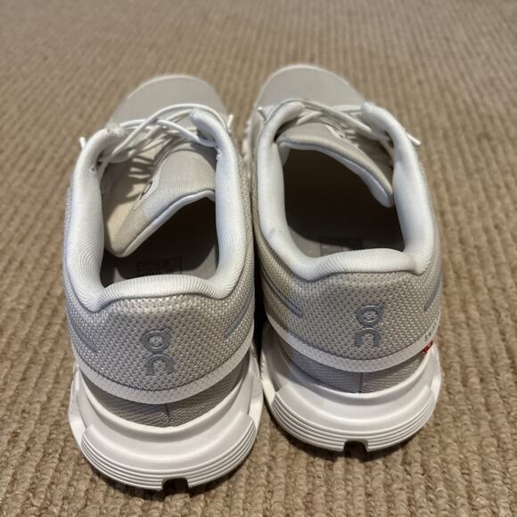 On Running Light Gray Athletic Shoes perfect condition I need a 7 - Picture 5 of 13